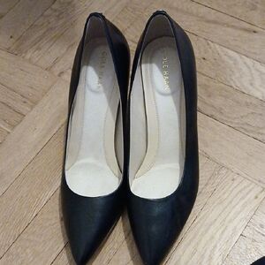 Cole Haan Black Leather Heels
